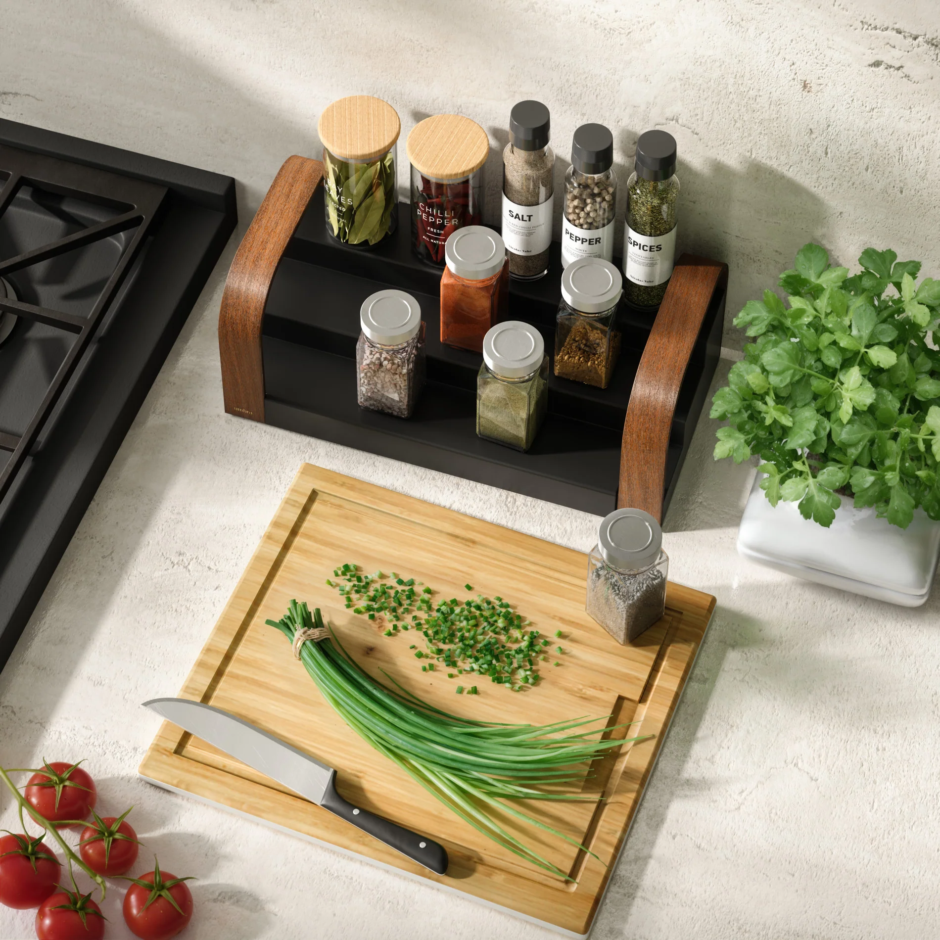 Bellwood 3-Tier Spice Shelf - Image 3