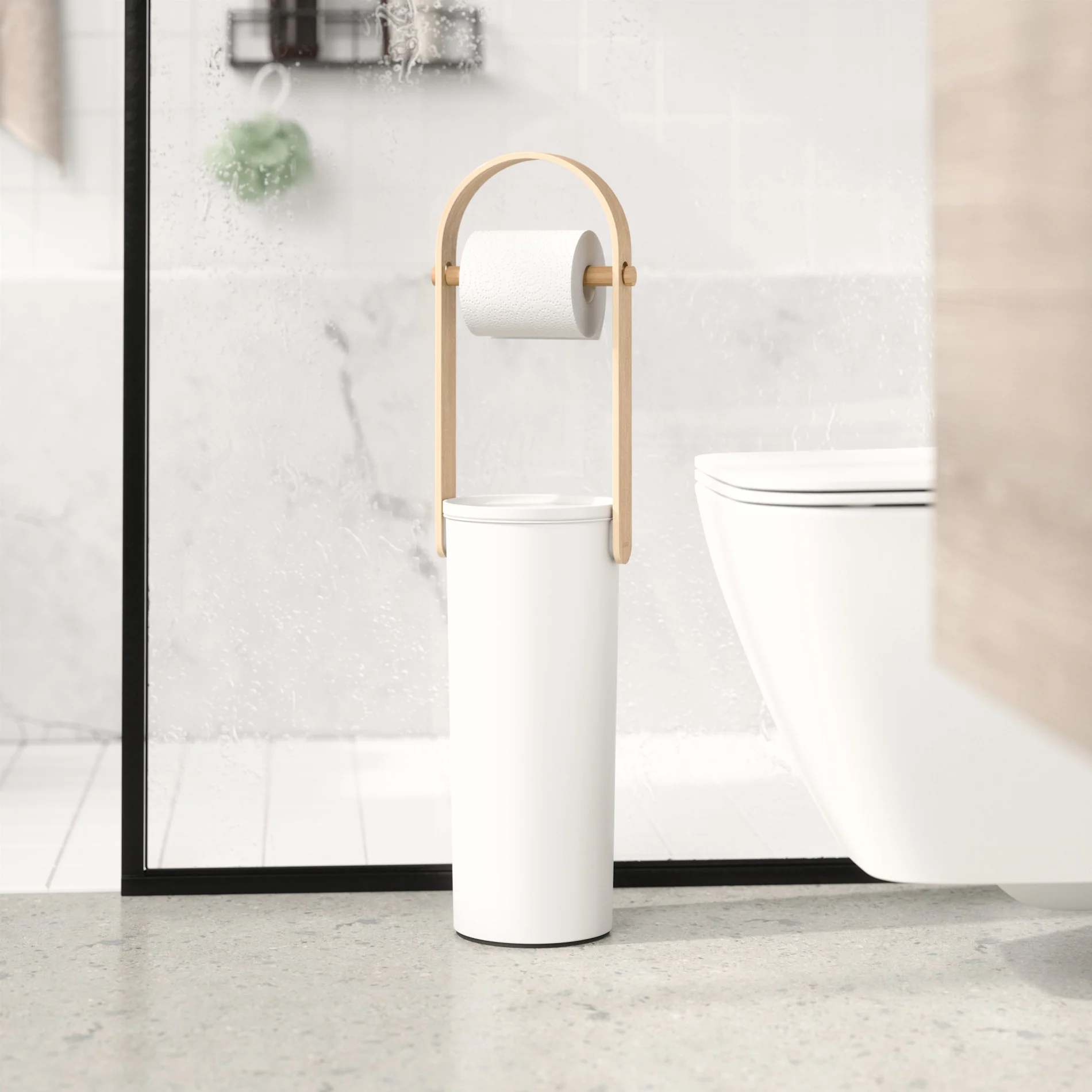 Bellwood Toilet Paper Holder & Reserve - Image 3