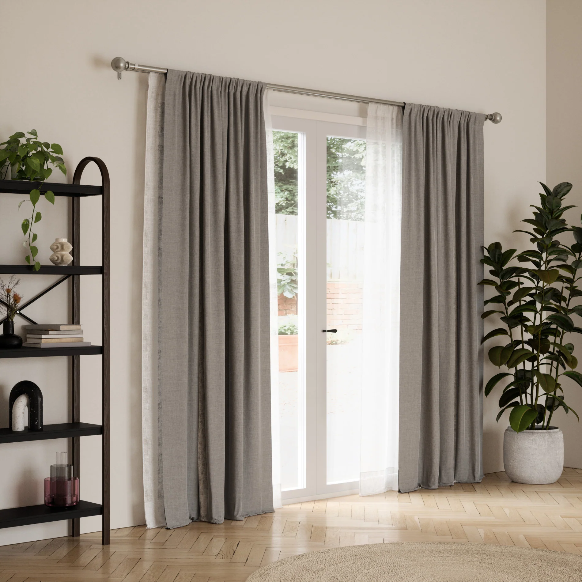 Bolas Double Curtain Rod - Image 8