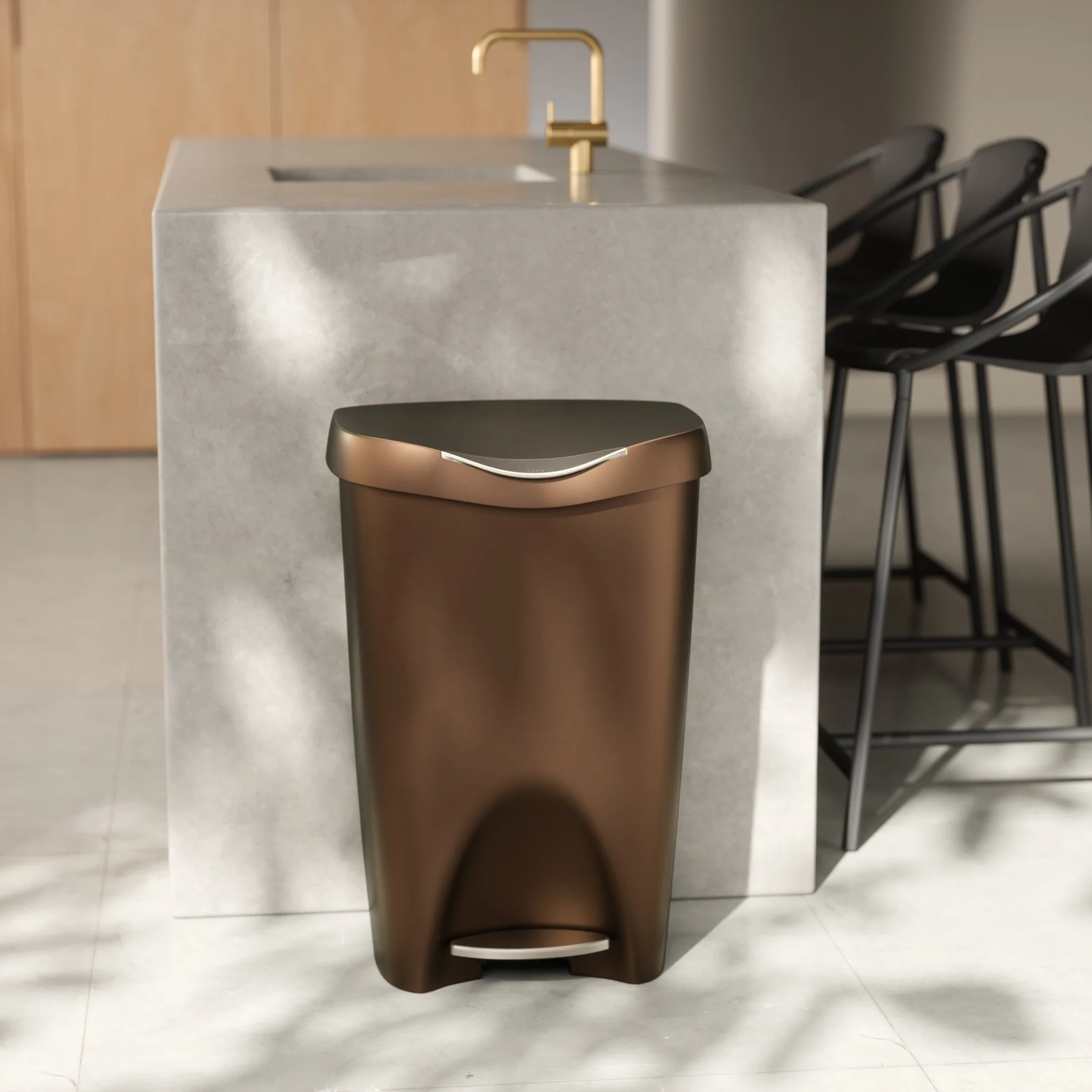 Brim Step On Trash Can - Image 17