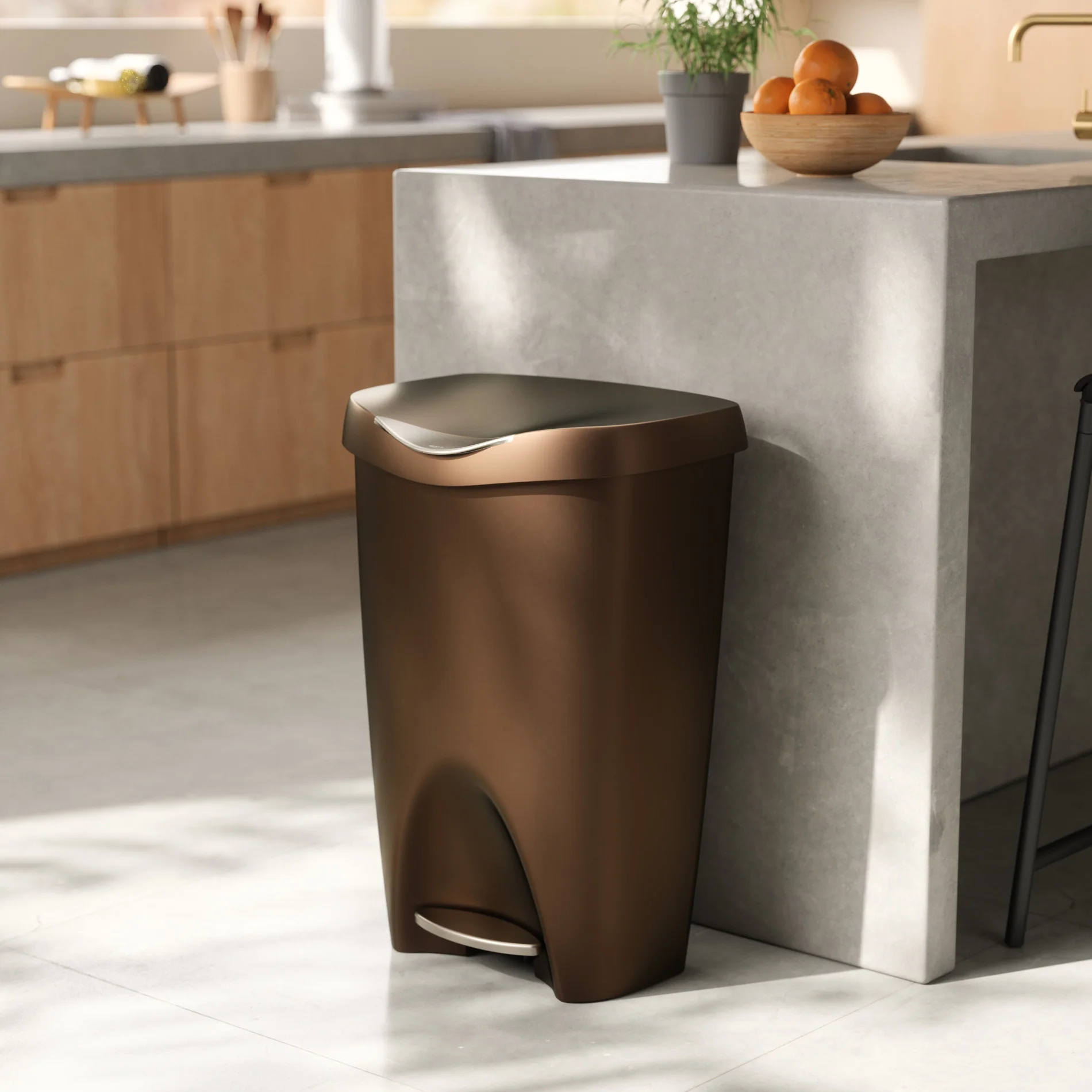 Brim Step On Trash Can - Image 18