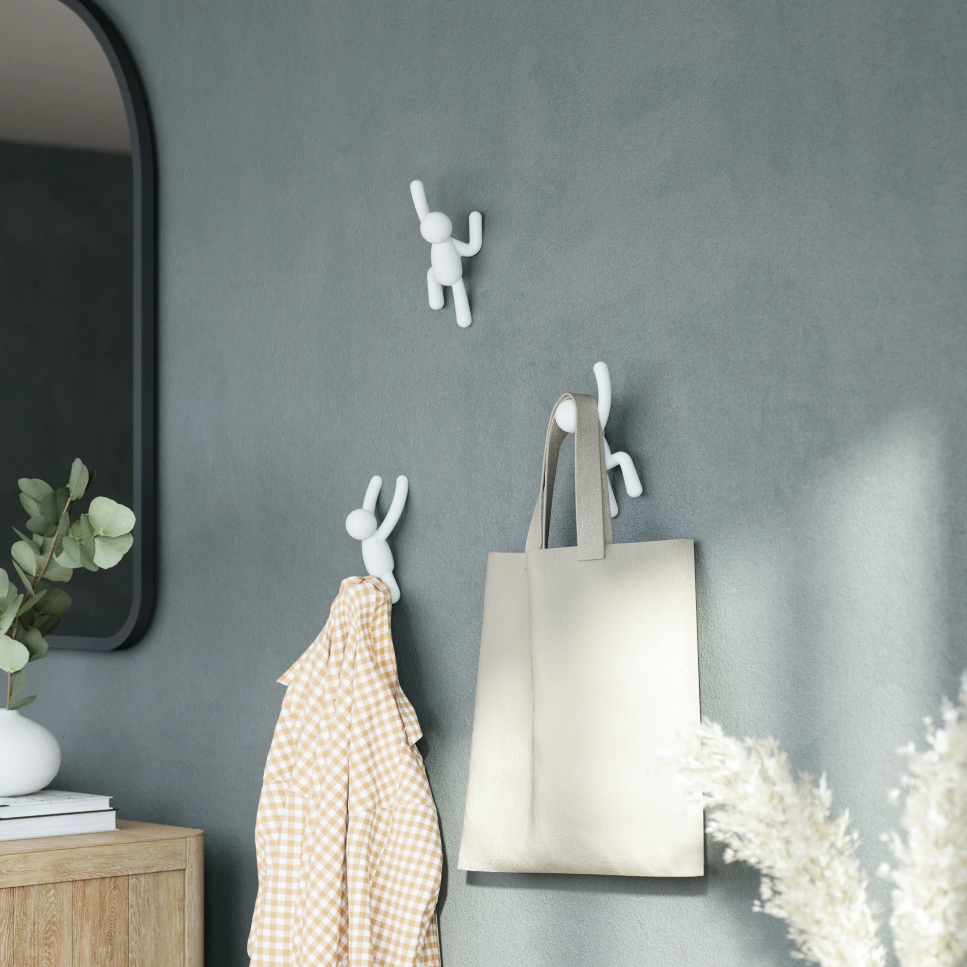 Buddy Wall Hooks, Set of 3 - Image 11