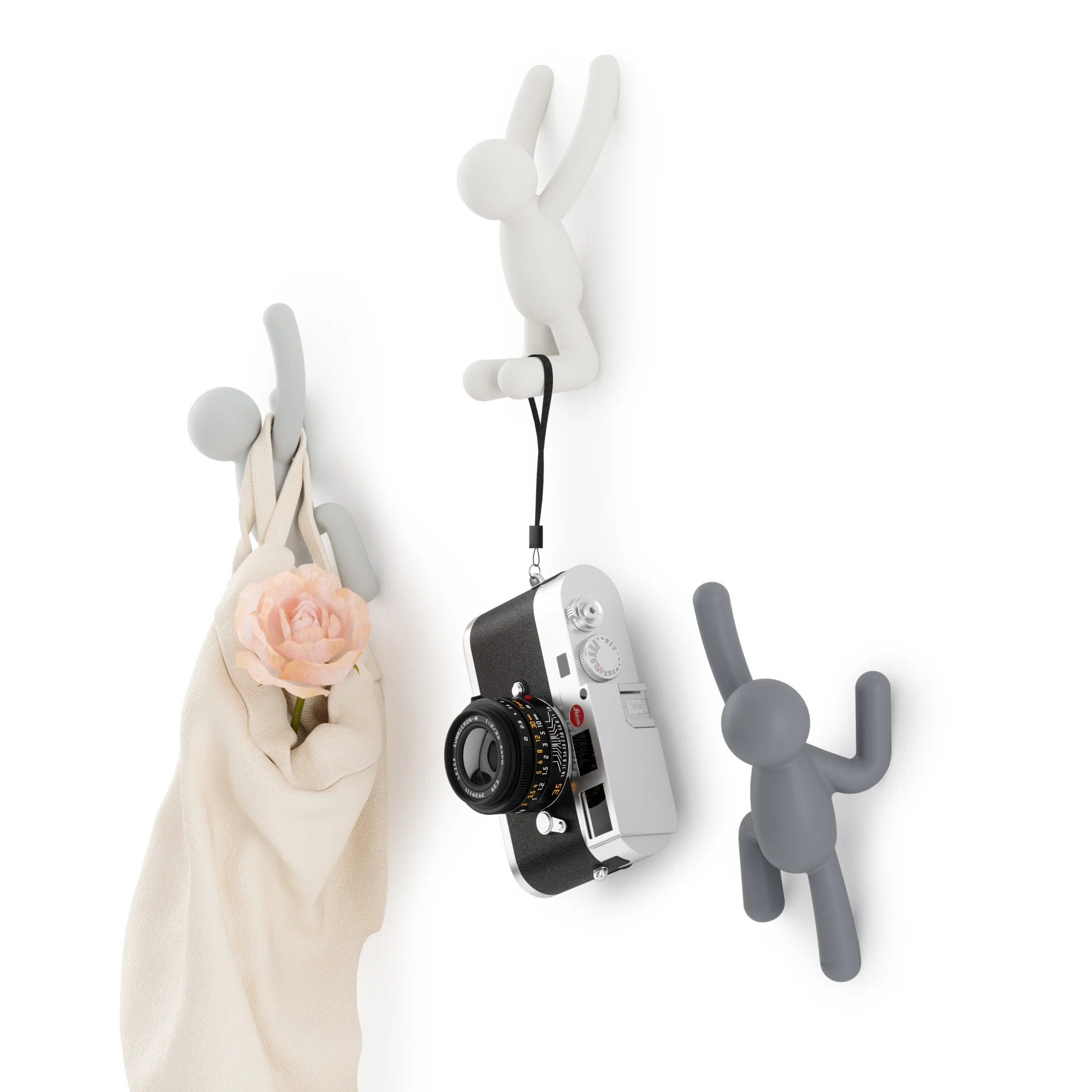 Buddy Wall Hooks, Set of 3 - Image 13