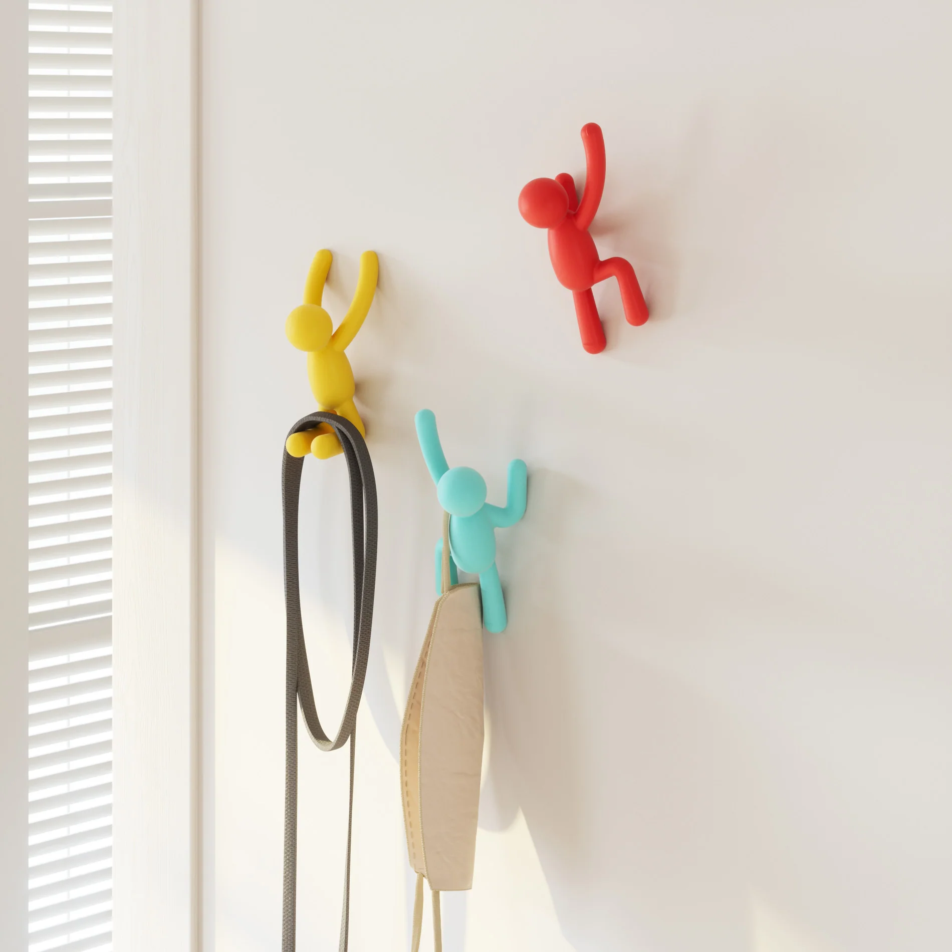 Buddy Wall Hooks, Set of 3 - Image 18