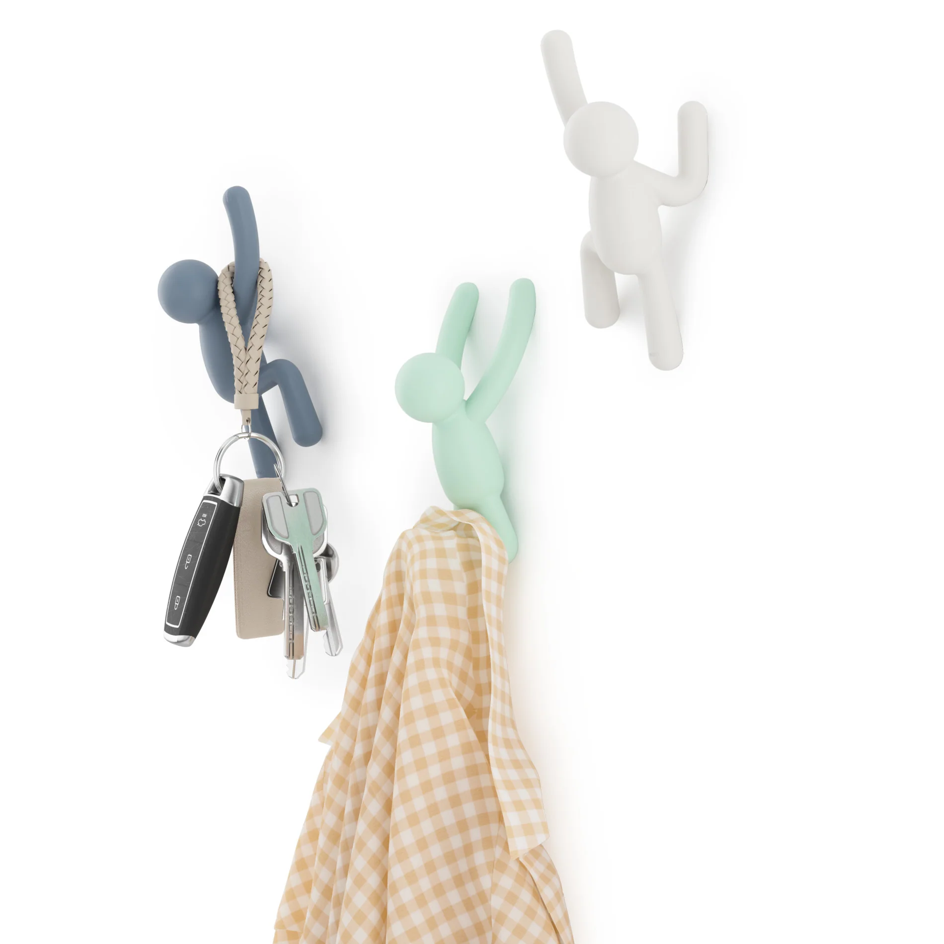 Buddy Wall Hooks, Set of 3 - Image 5
