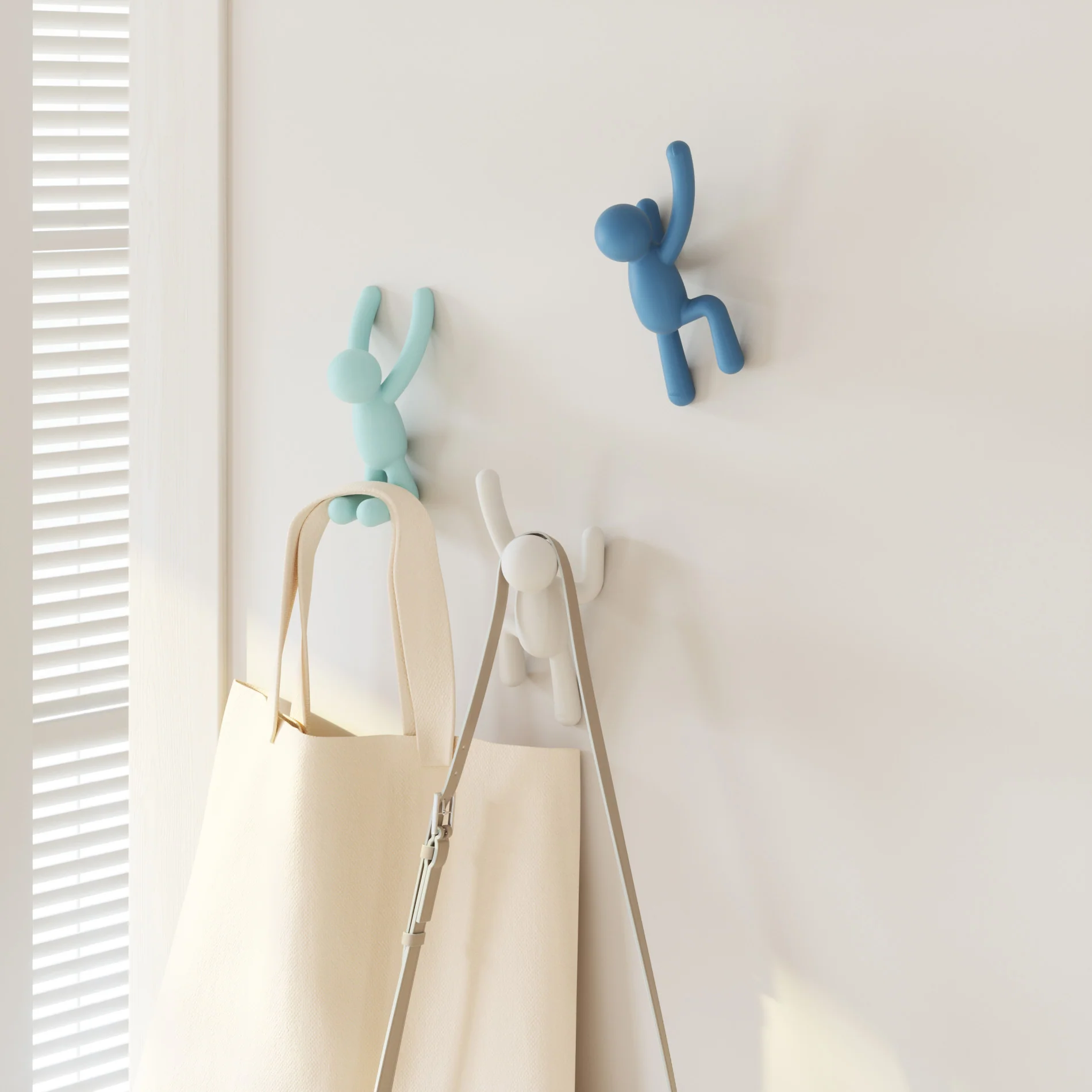 Buddy Wall Hooks, Set of 3 - Image 6