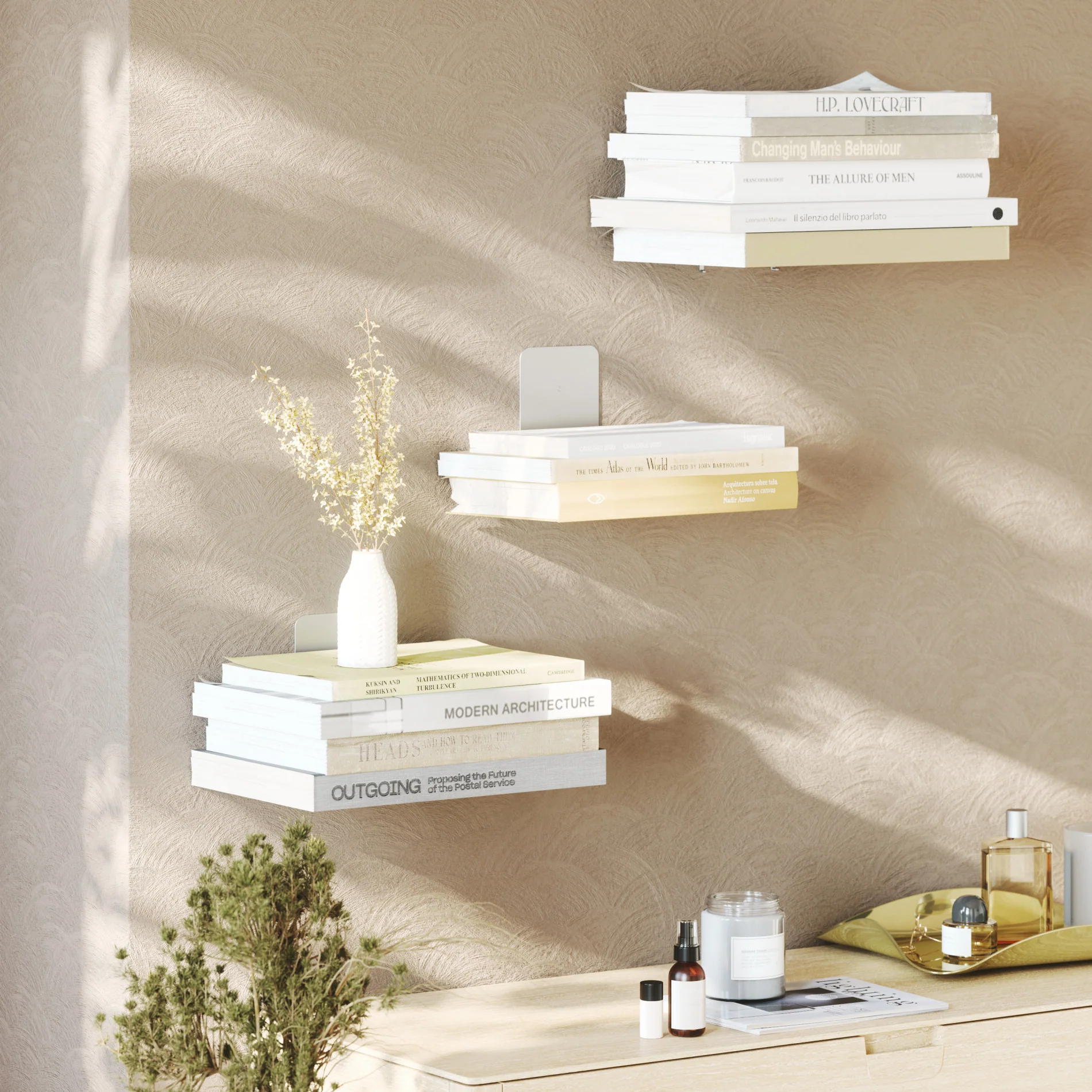 Conceal Shelves, Set Of 3 - Image 3