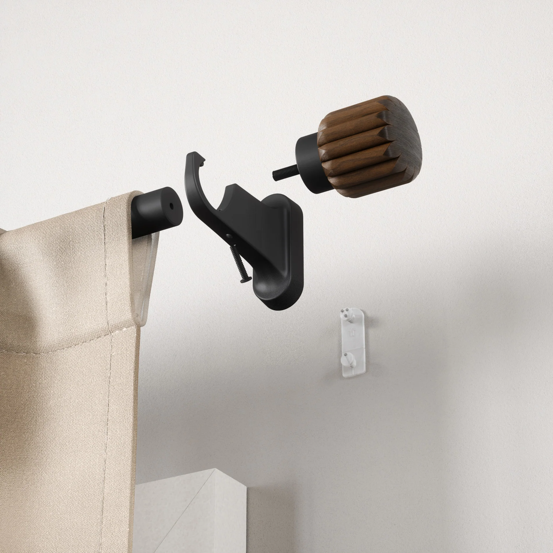 Evie Pinpoint Curtain Rod - Image 3