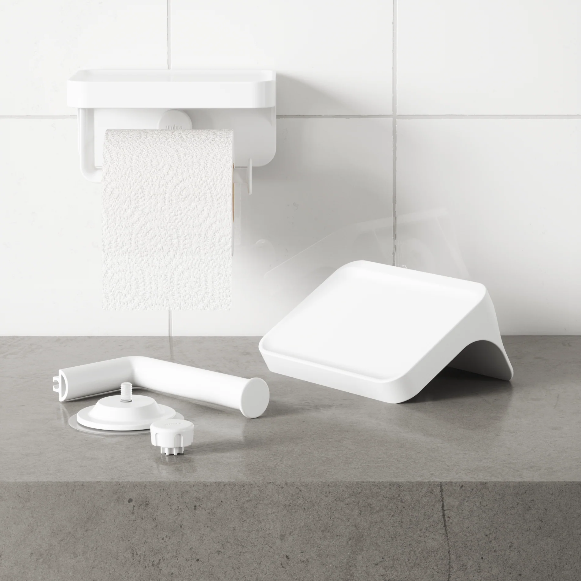 Flex Adhesive Toilet Paper Holder - Image 4