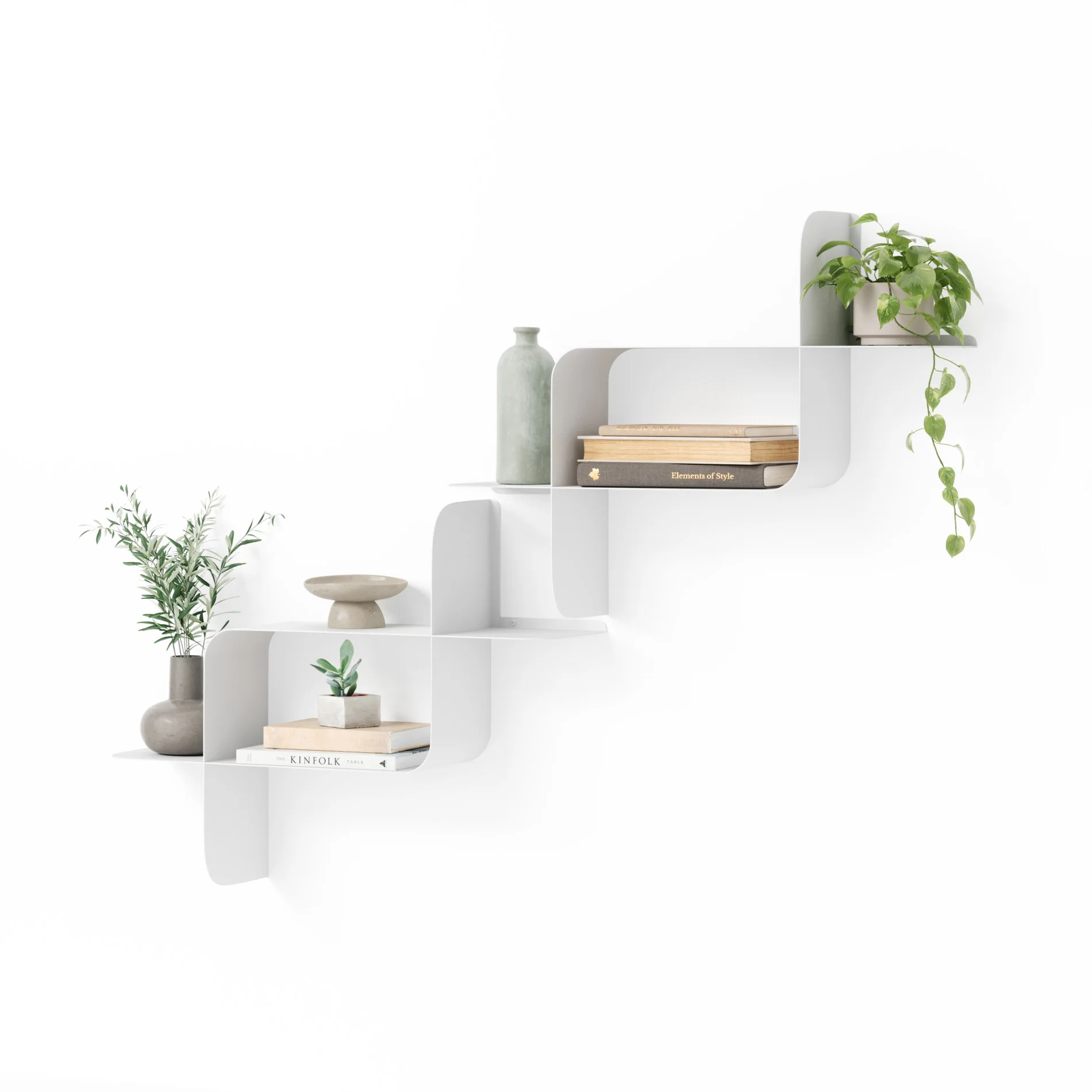 Montage Metal Wall Shelves, Set of 2 - Image 6