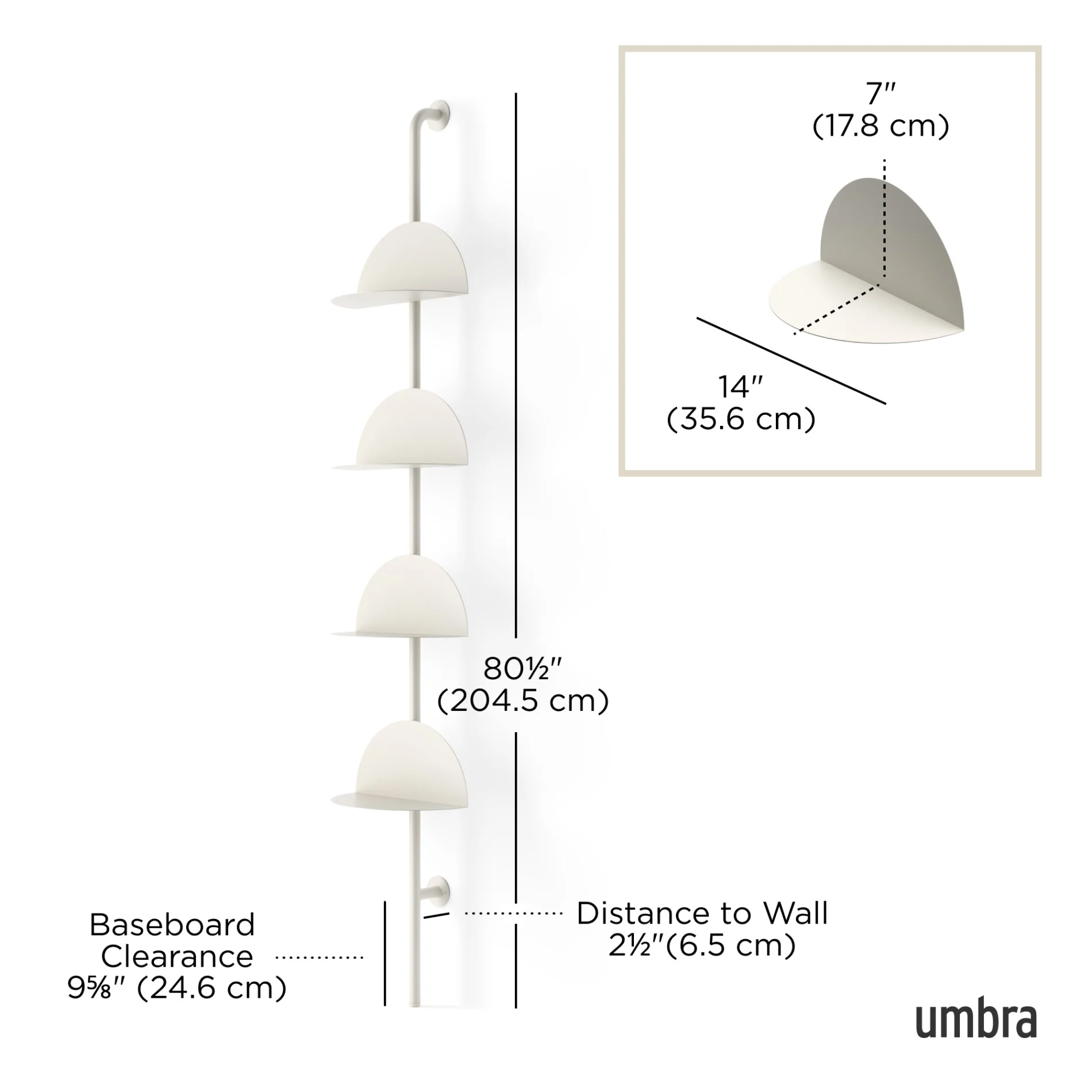 Solis Adjustable Standing Shelf - Image 11