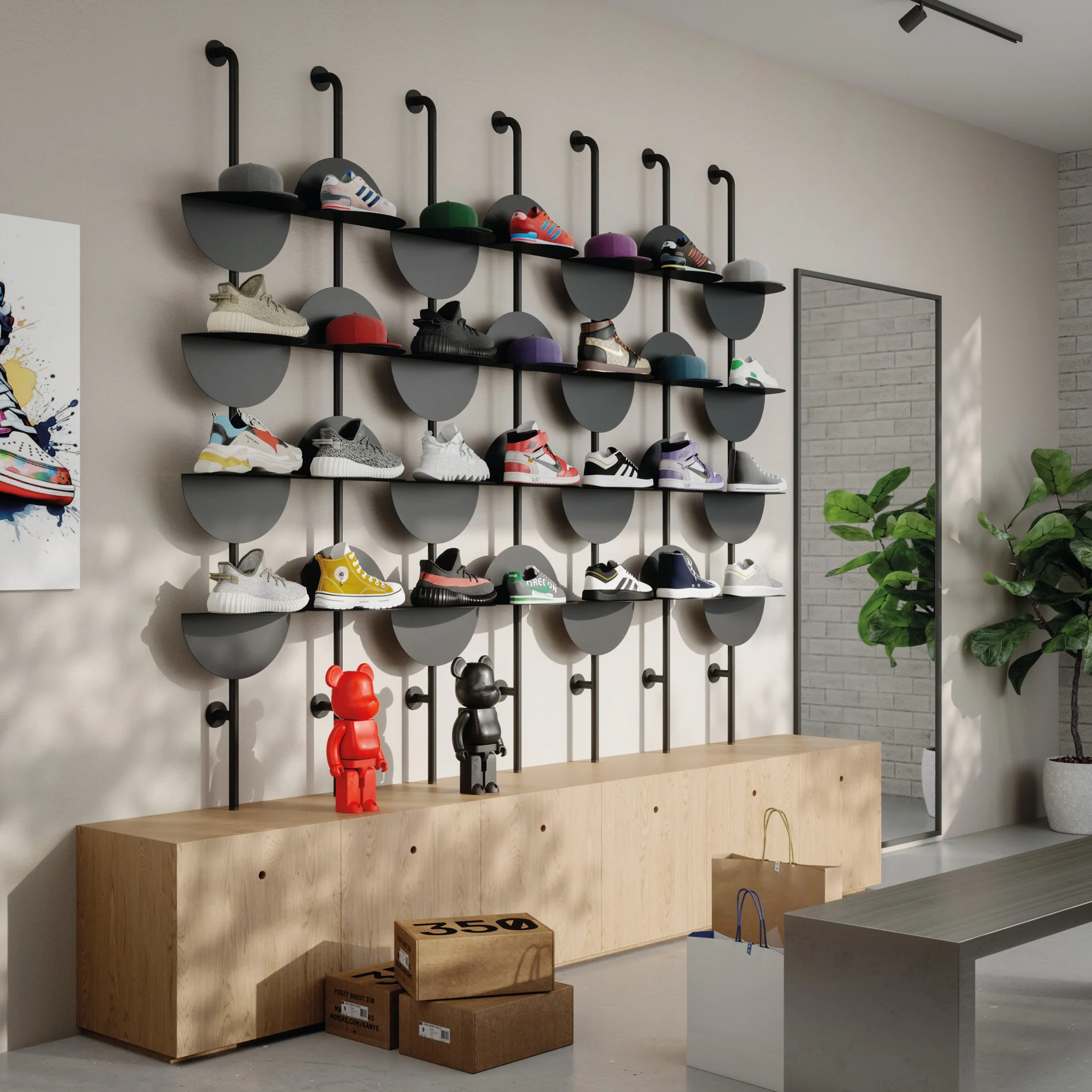 Solis Adjustable Standing Shelf - Image 3