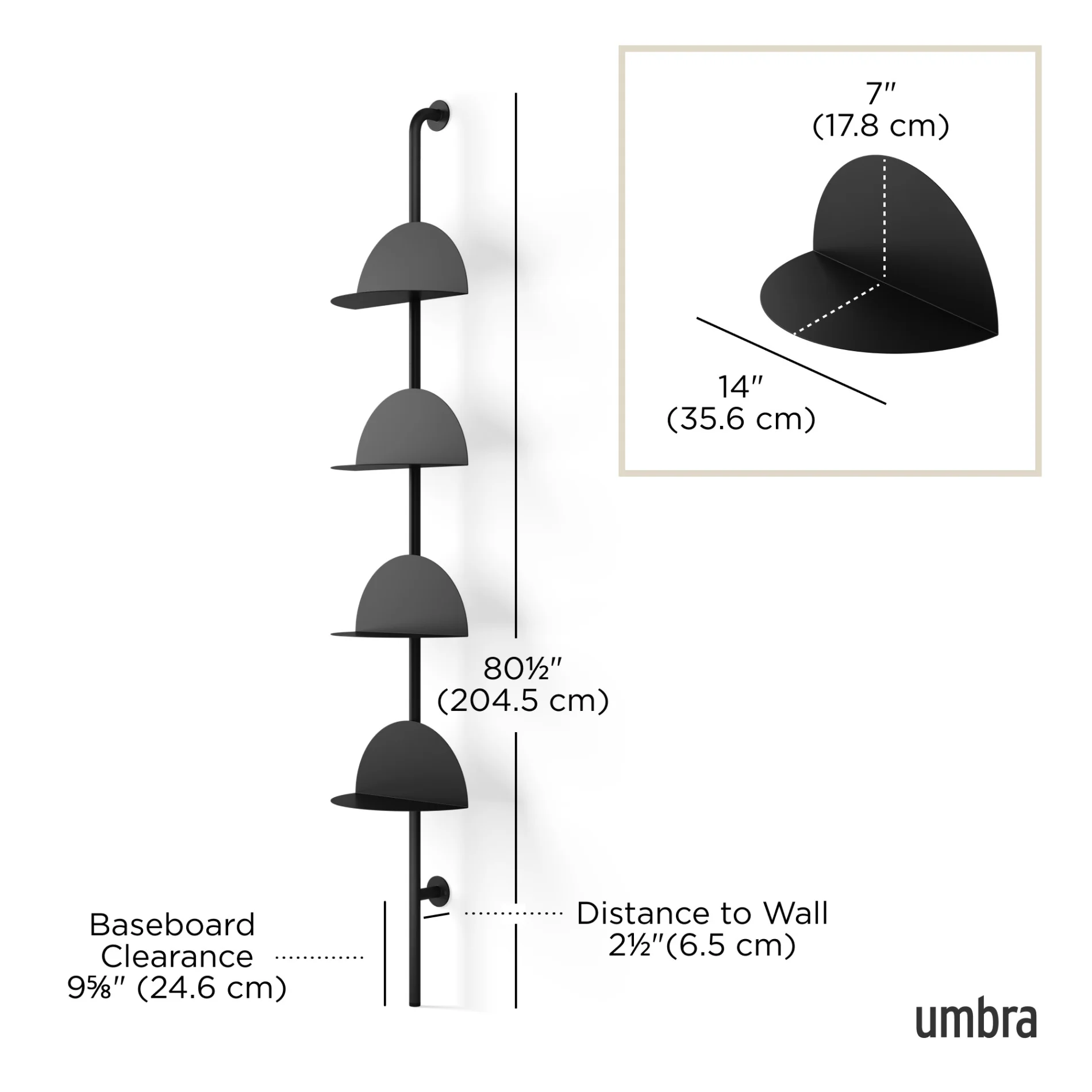 Solis Adjustable Standing Shelf - Image 6