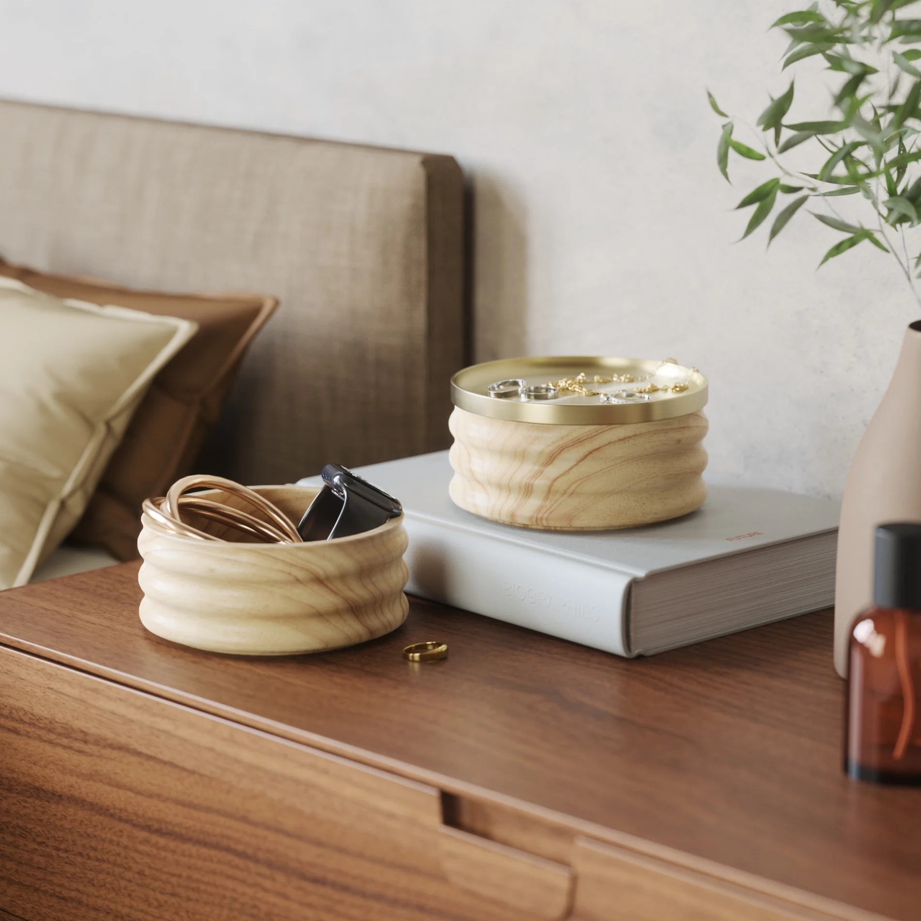 Tesora Wood Storage Box - Image 7
